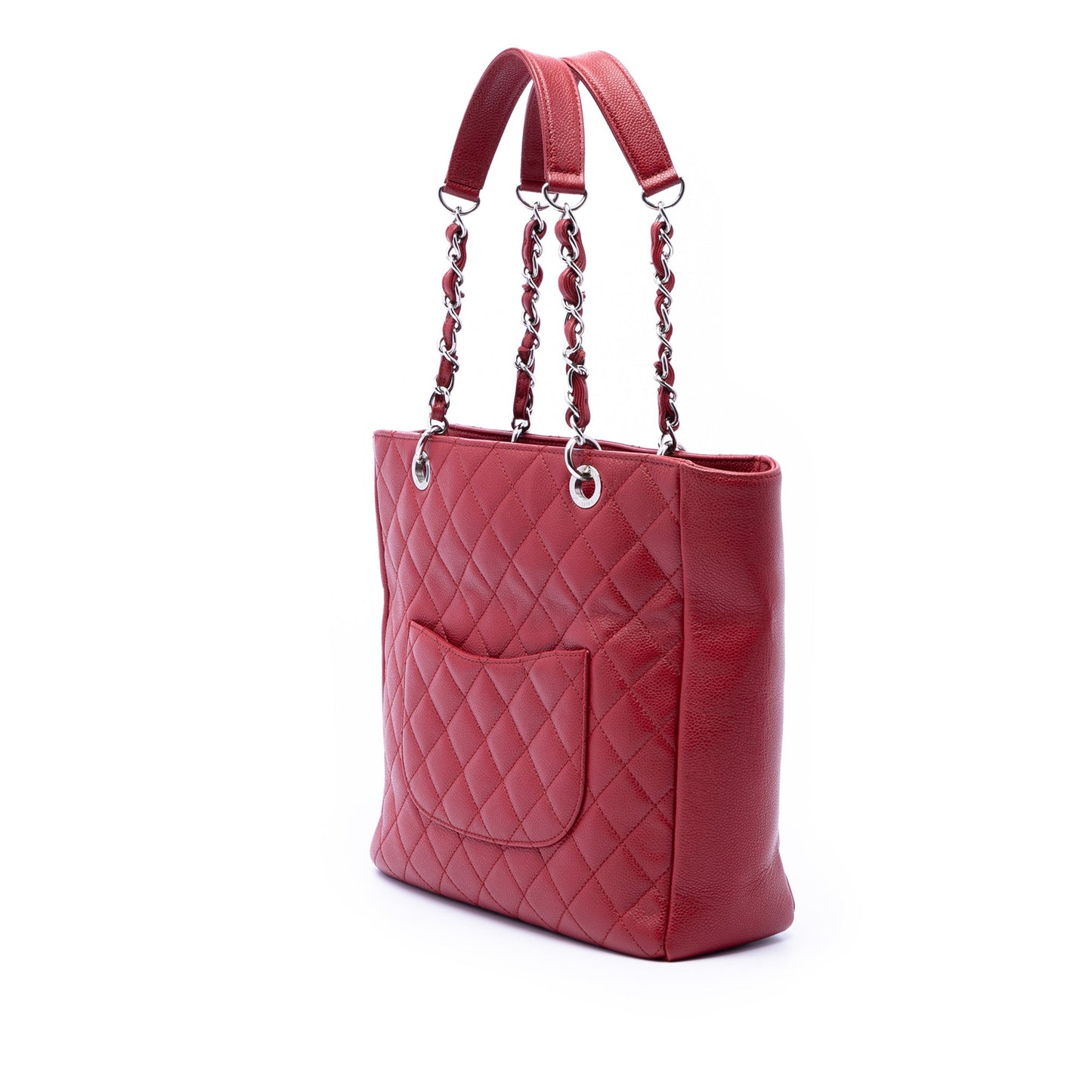Chanel Caviar Vertical Grand Shopping Tote