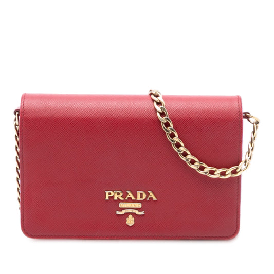 Prada Saffiano Wallet On Chain