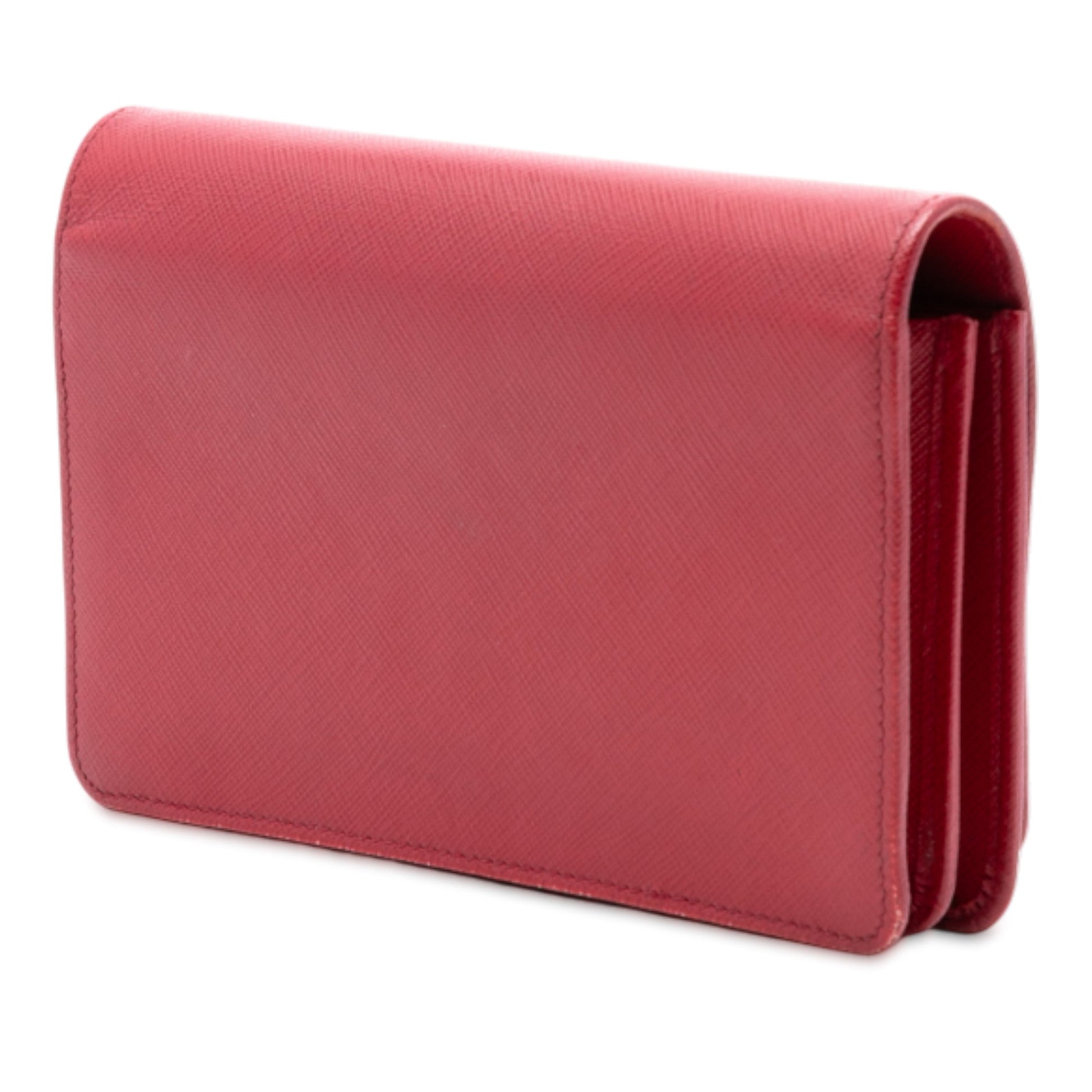 Prada Saffiano Wallet On Chain