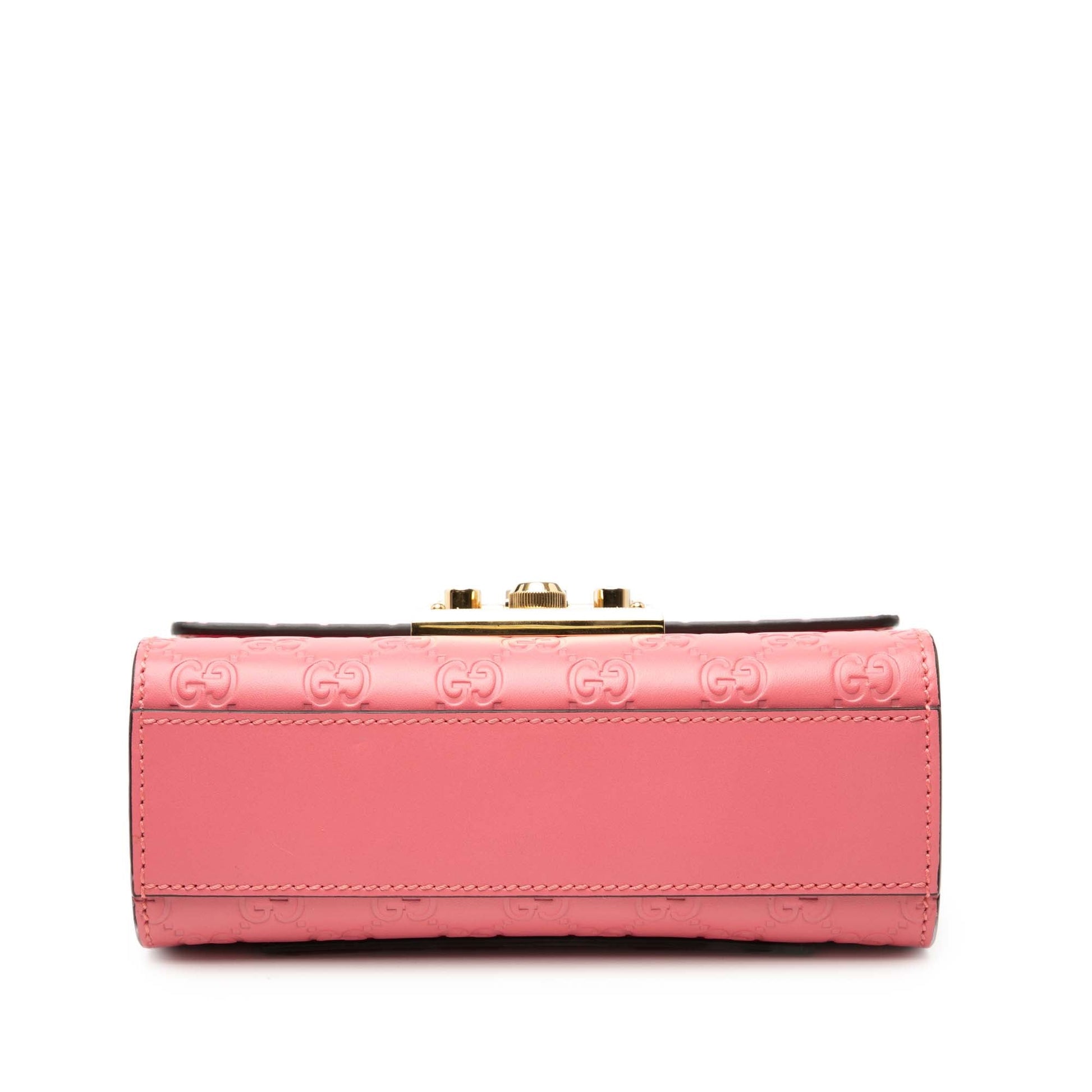 Gucci Small Guccissima Padlock Crossbody