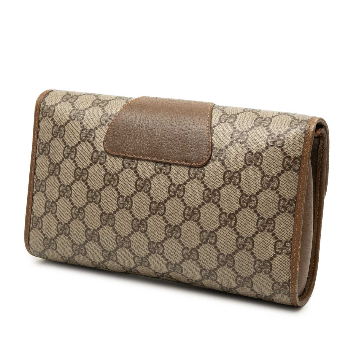 Gucci GG Supreme Web Clutch