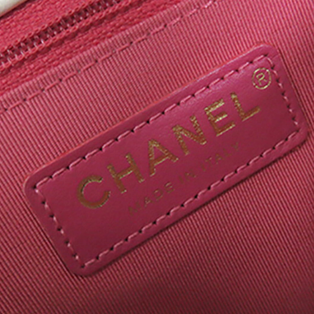 Chanel Medium Lambskin In The Loop Flap