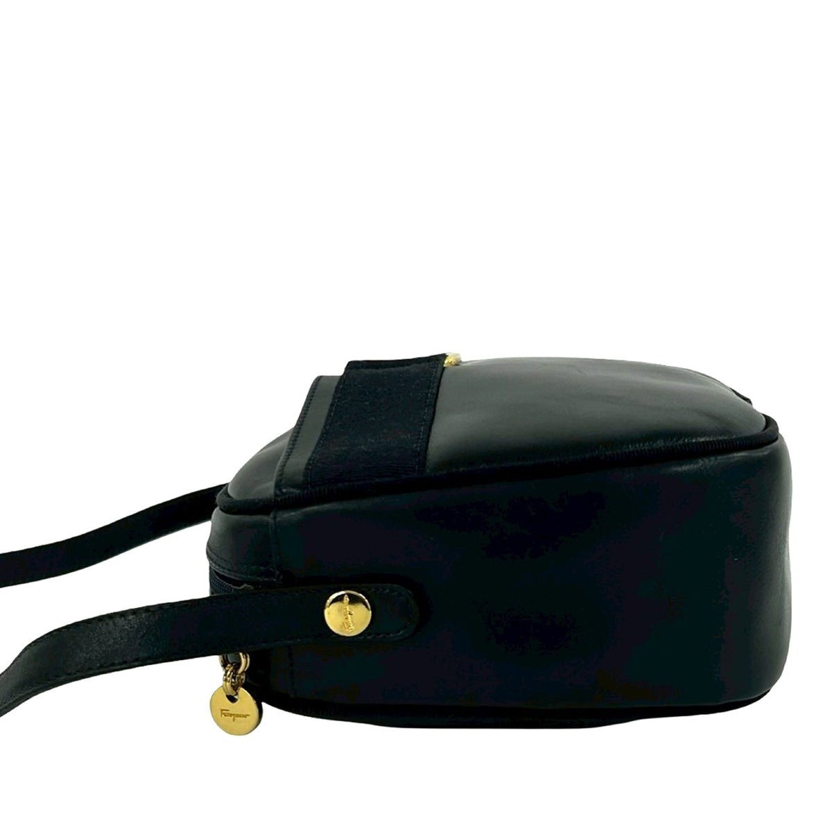Ferragamo Calfskin Vara Crossbody