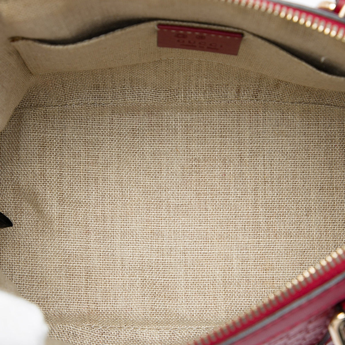 Gucci Mini Microguccissima Dome Satchel
