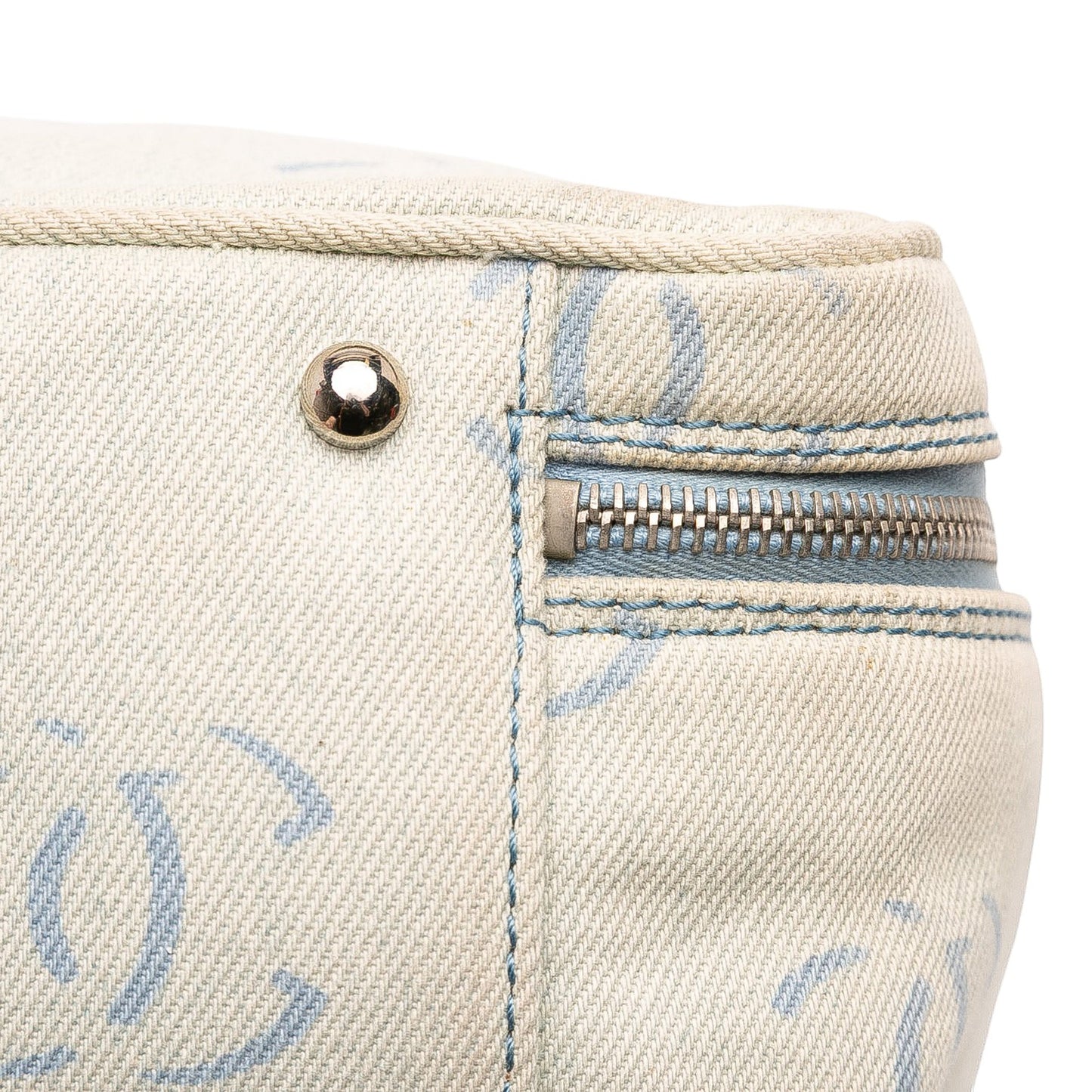 Chanel CC Denim Travel Bag