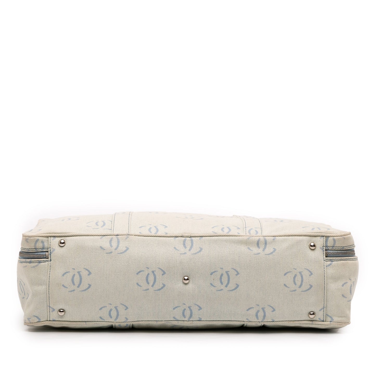Chanel CC Denim Travel Bag
