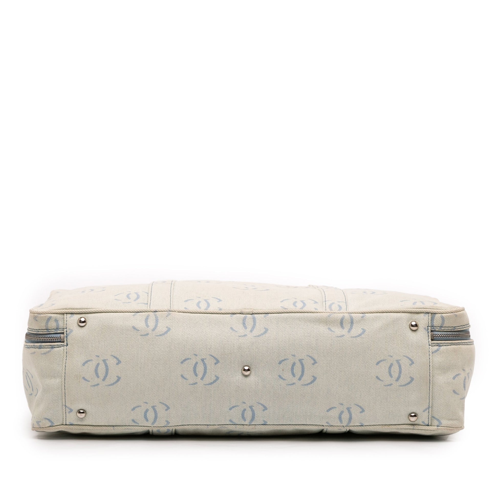 Chanel CC Denim Travel Bag
