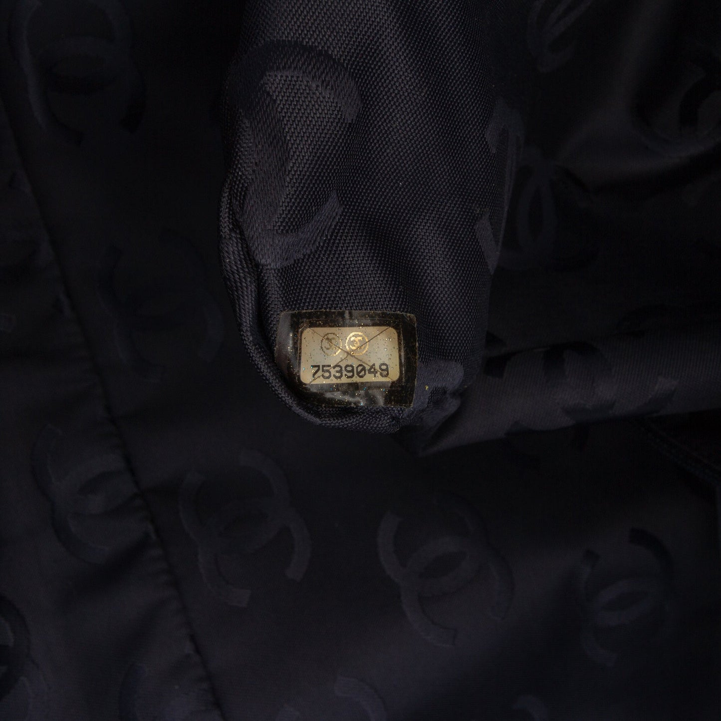 Chanel CC Denim Travel Bag
