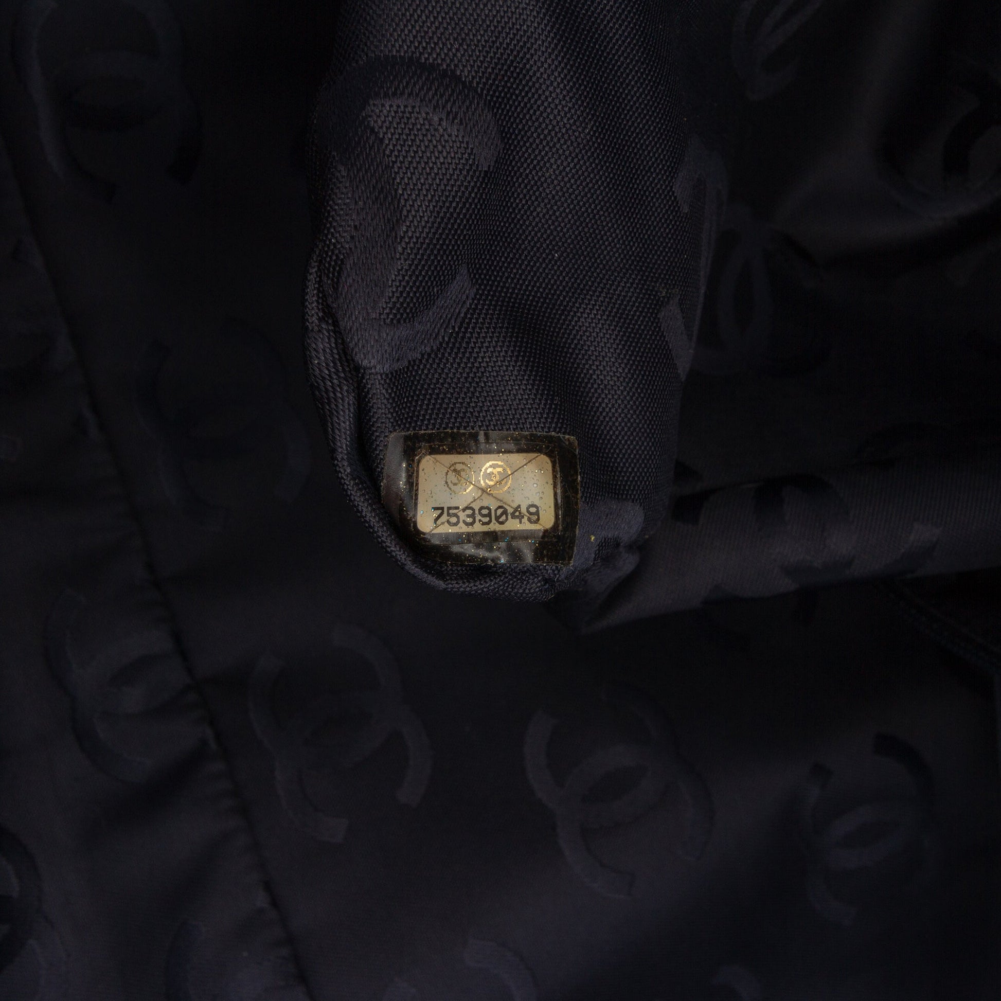 Chanel CC Denim Travel Bag