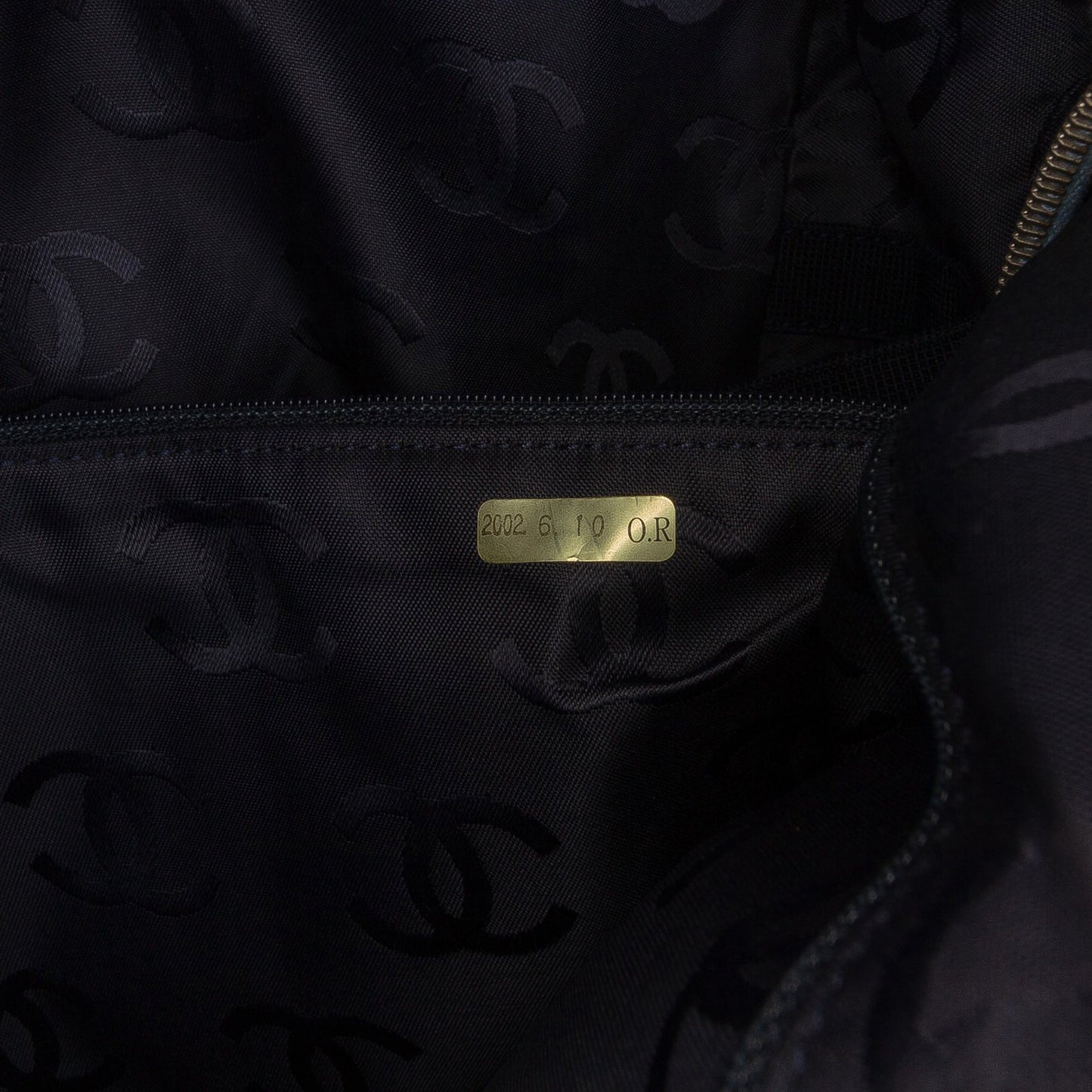 Chanel CC Denim Travel Bag