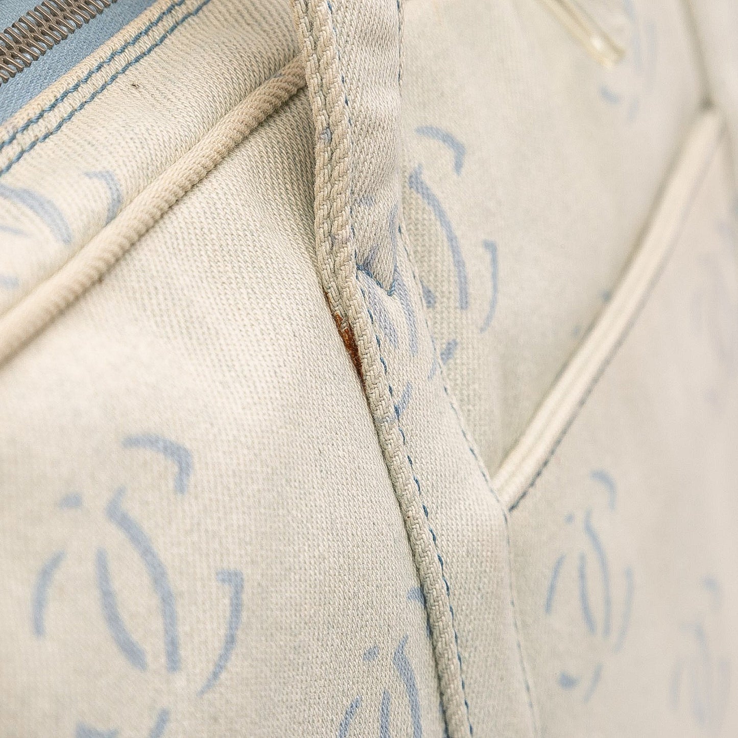 Chanel CC Denim Travel Bag