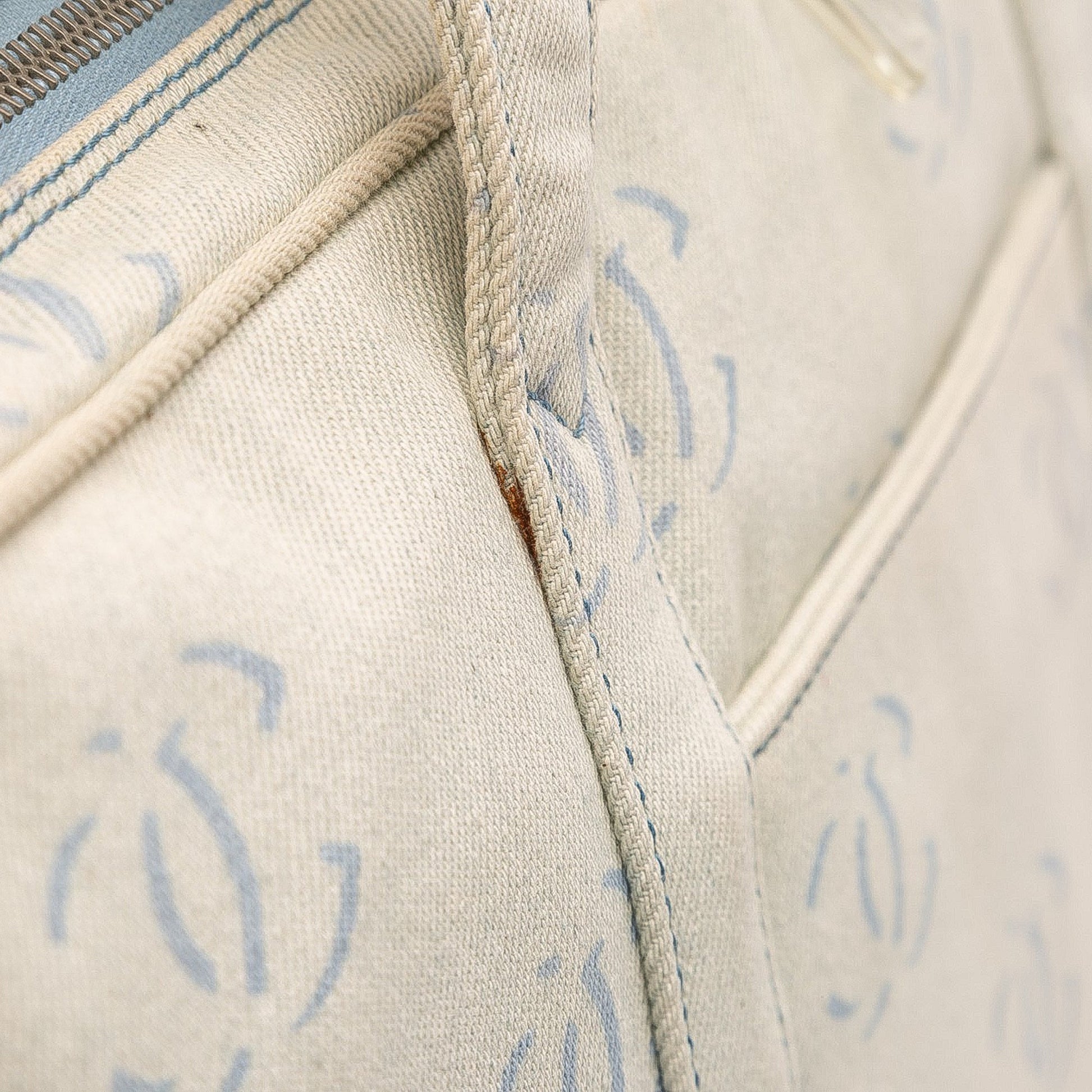 Chanel CC Denim Travel Bag