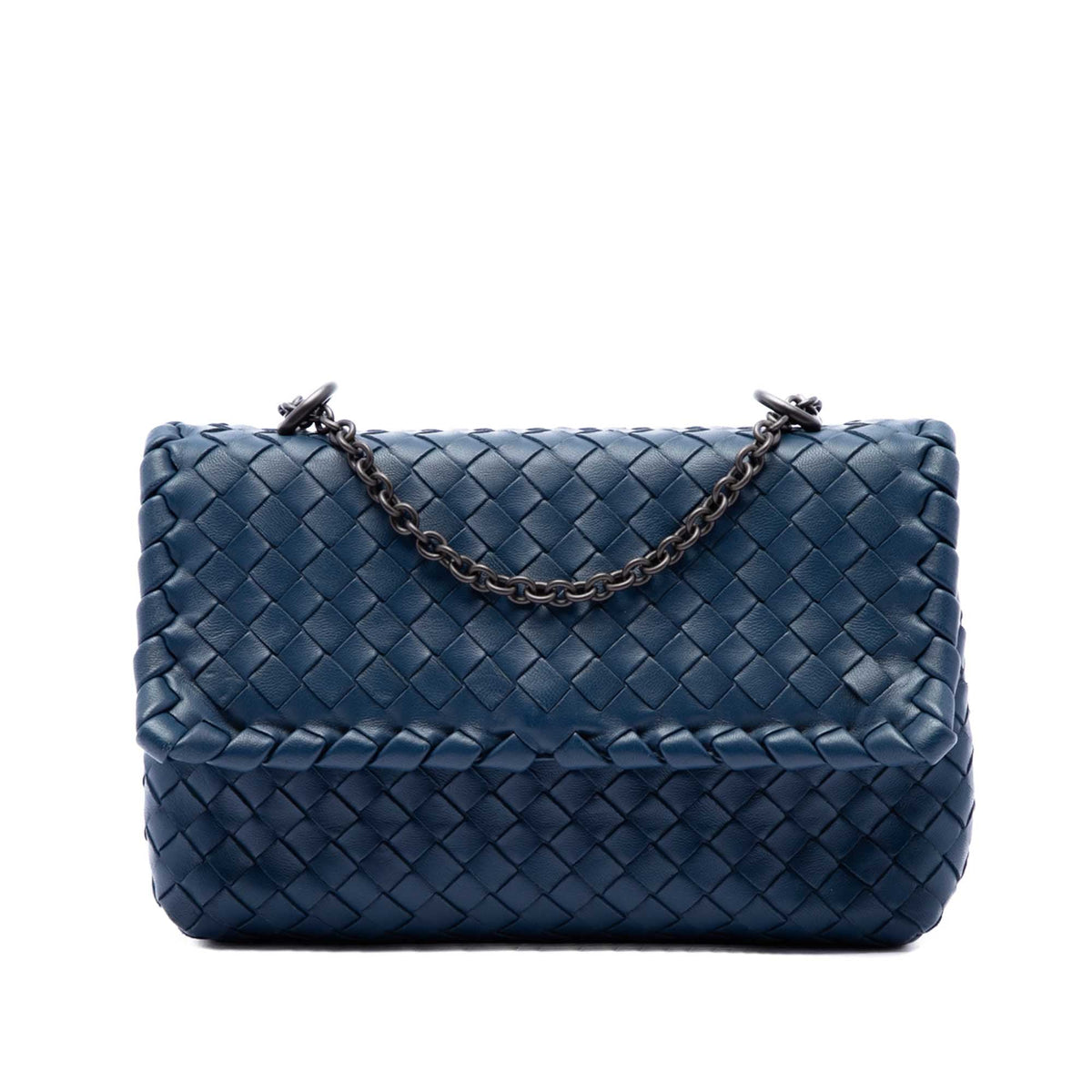 Bottega Veneta Baby Nappa Intrecciato Olimpia Crossbody