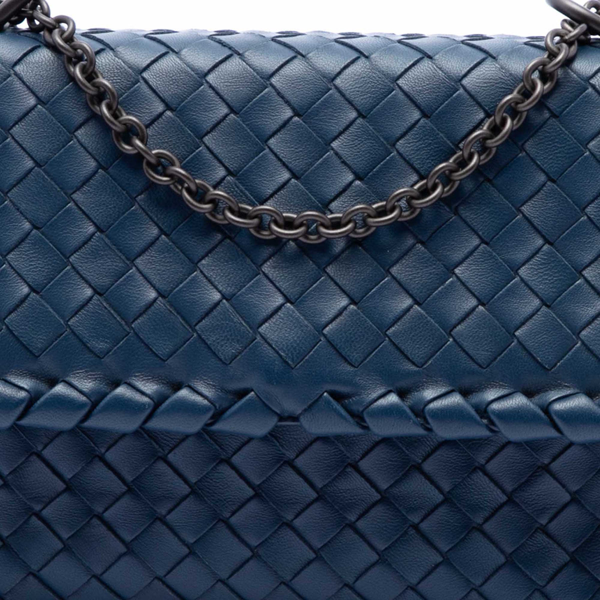 Bottega Veneta Baby Nappa Intrecciato Olimpia Crossbody