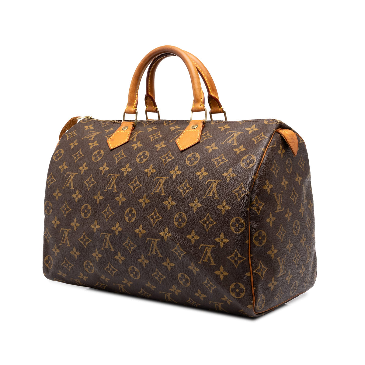 Louis Vuitton Monogram Speedy 35 — Brown