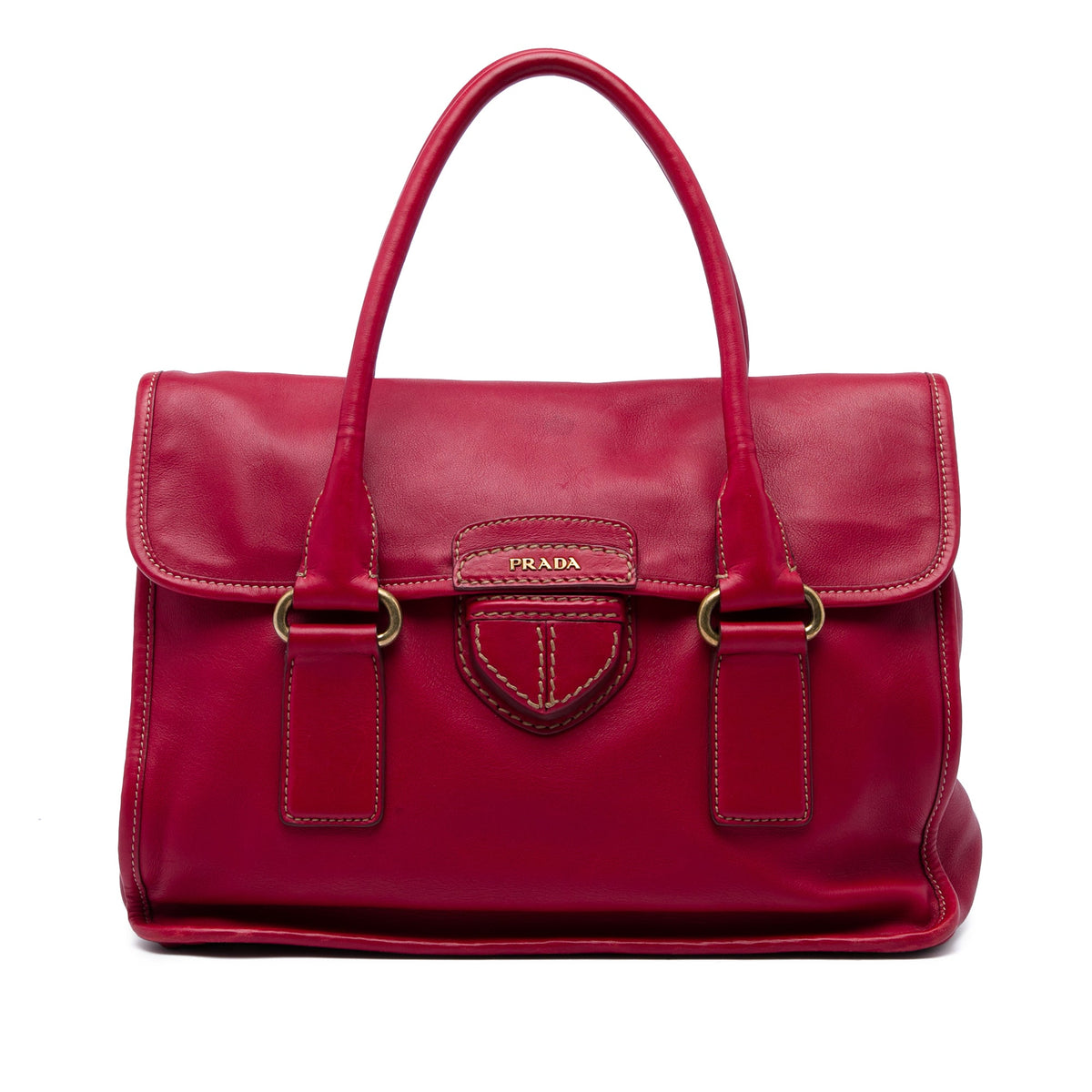 Prada City Calf Handbag