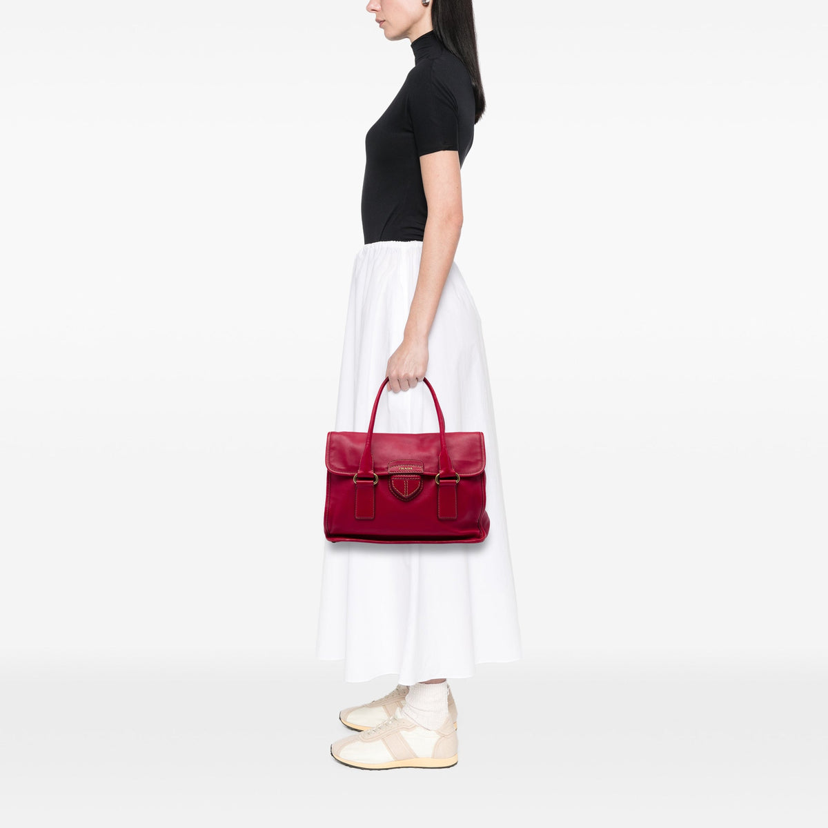Prada City Calf Handbag