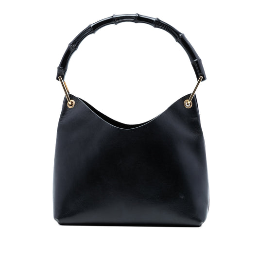 Gucci Leather Bamboo Shoulder Bag