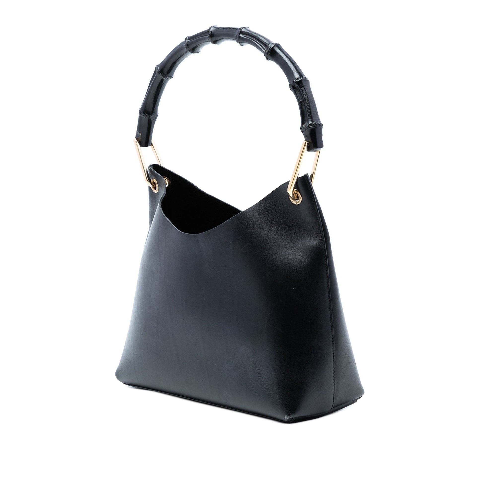 Gucci Leather Bamboo Shoulder Bag