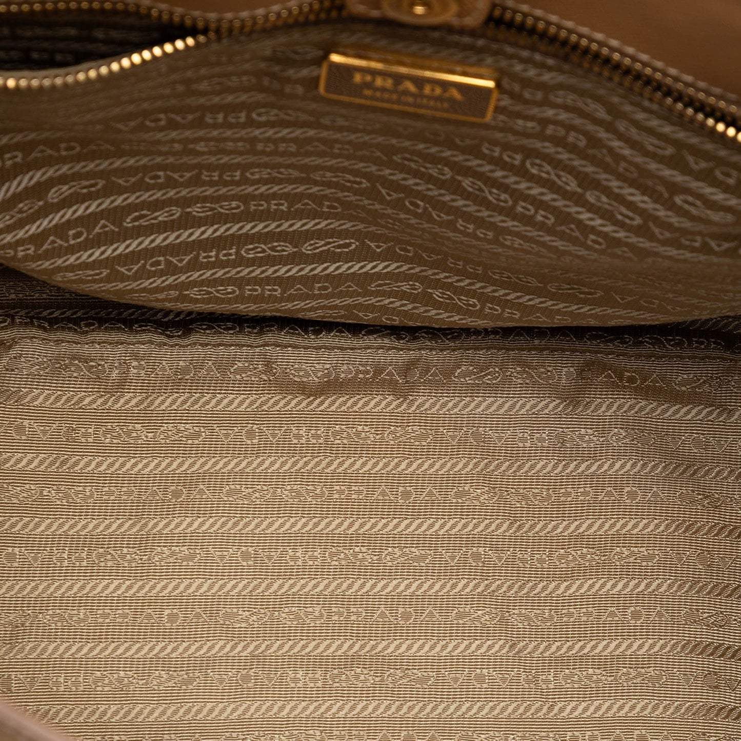Prada Large Perforated Saffiano Lux Galleria Zip Tote