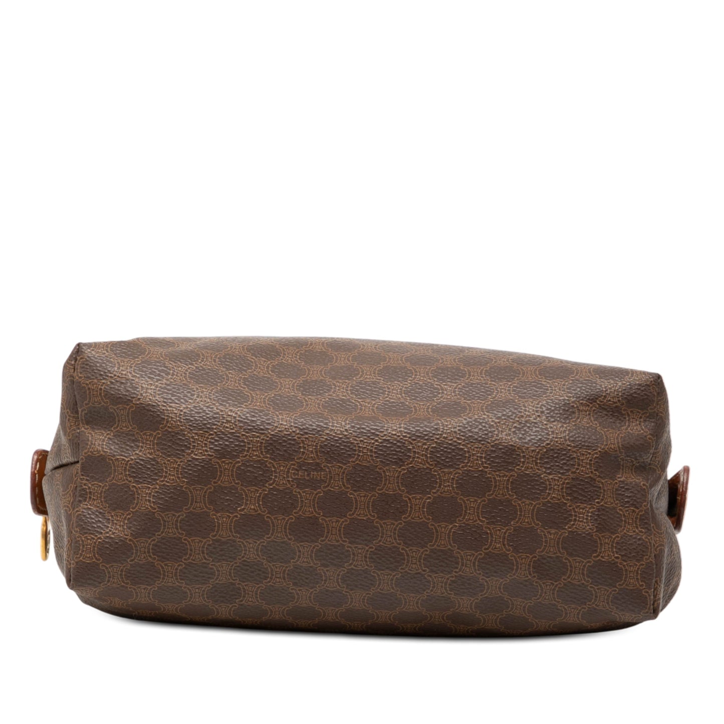 Celine Macadam Coated Canvas Clutch