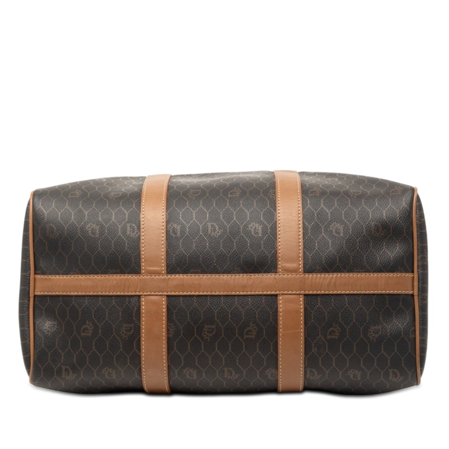 Dior Honeycomb Coated Canvas Boston Bag
