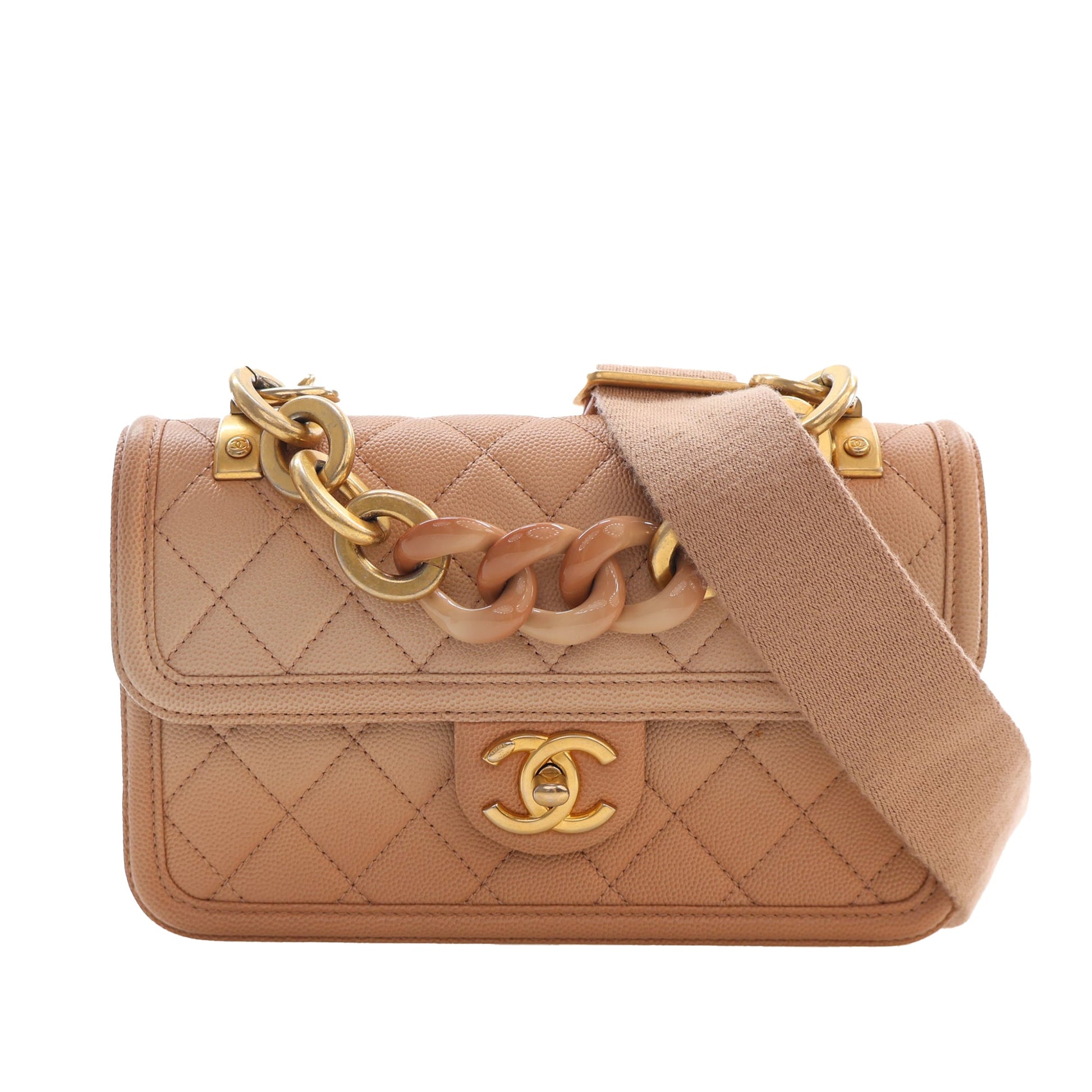 Chanel Small Quilted Caviar Sunset On The Sea Flap
