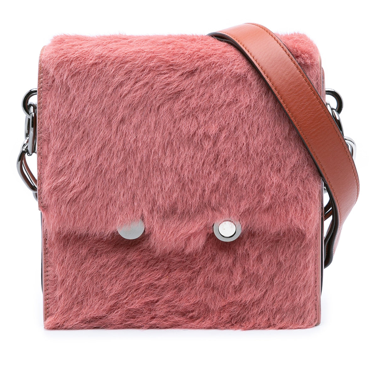Marni Shearling Chain Crossbody
