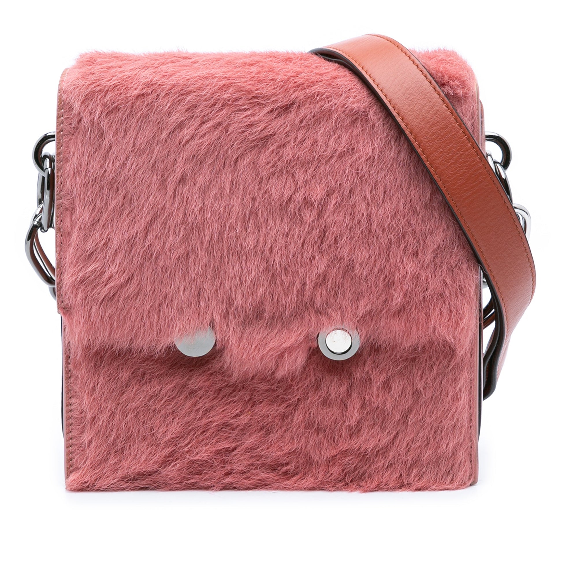 Marni Shearling Chain Crossbody