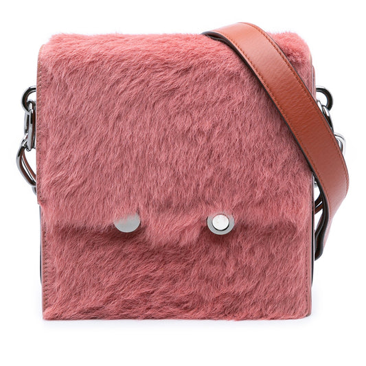 Marni Shearling Chain Crossbody