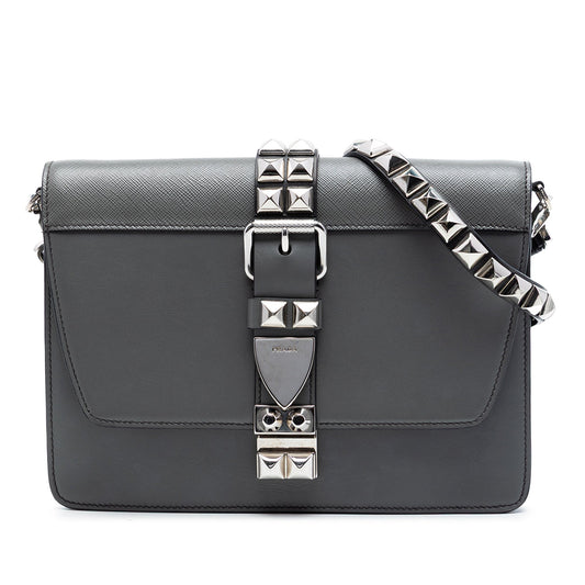 Prada City Calf and Saffiano Elektra Crossbody