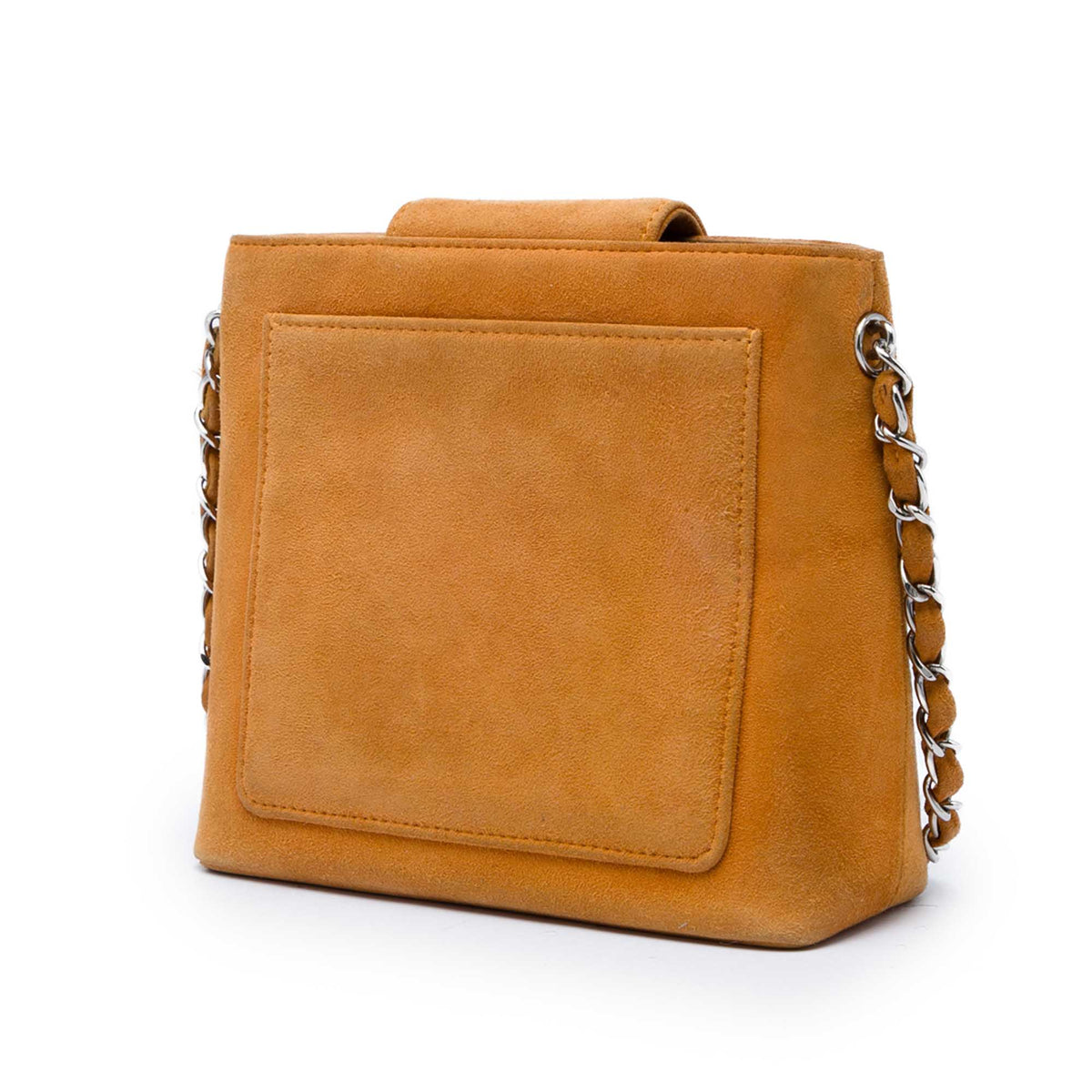 Chanel CC Suede Handbag