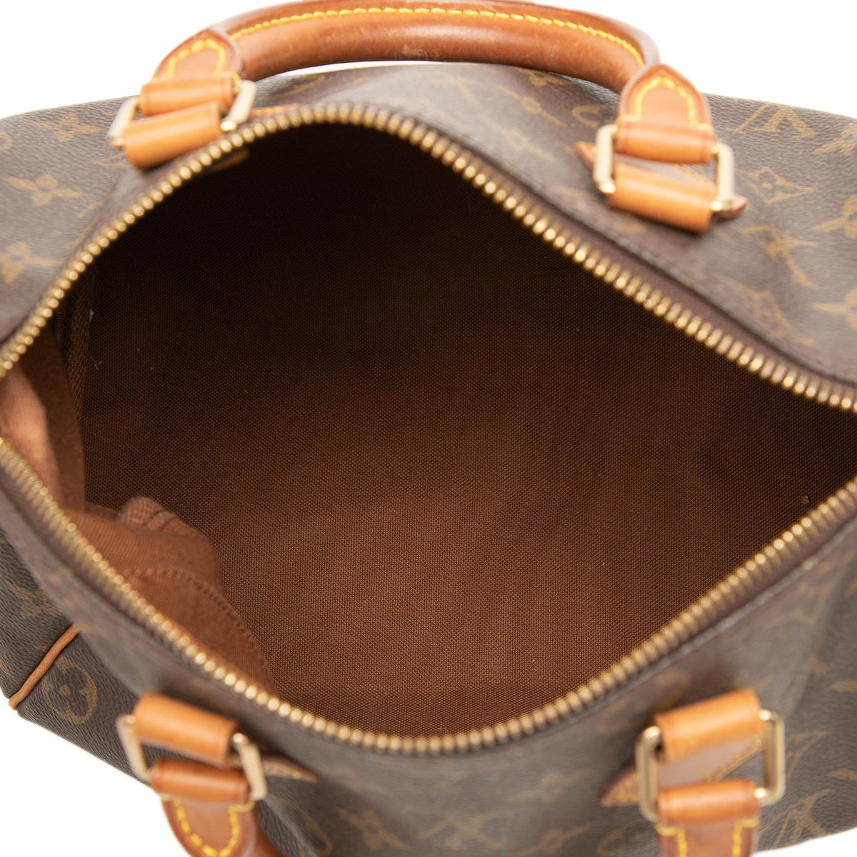 Louis Vuitton Monogram Speedy 25 — Brown