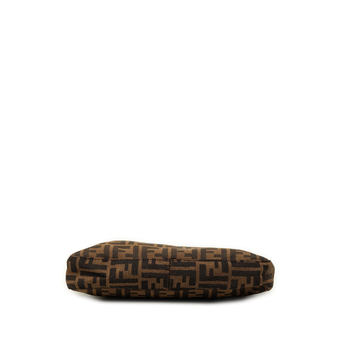 Fendi Zucca Canvas Shoulder Bag — Brown
