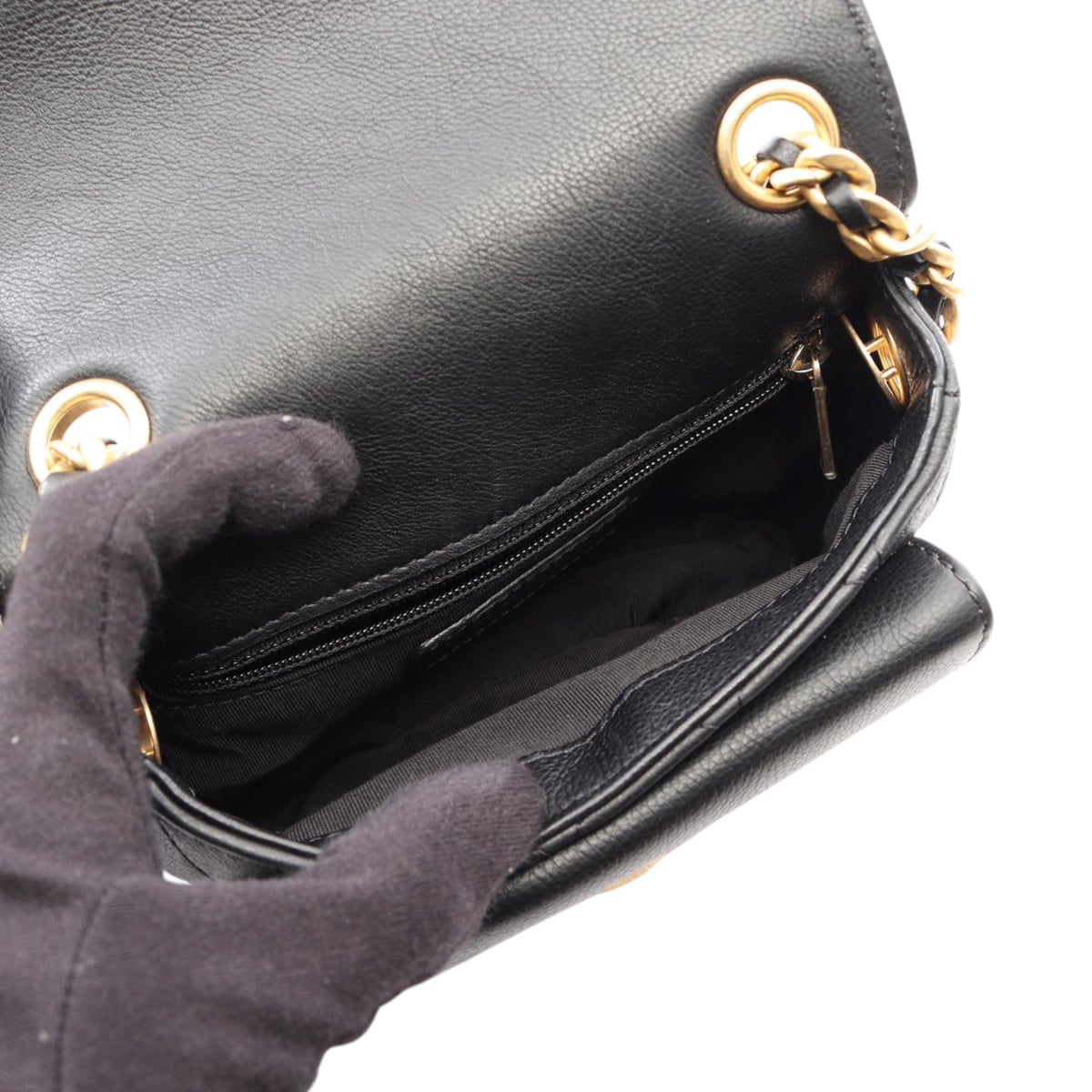 Chanel Quilted Grained Calfskin Casual Trip Messenger