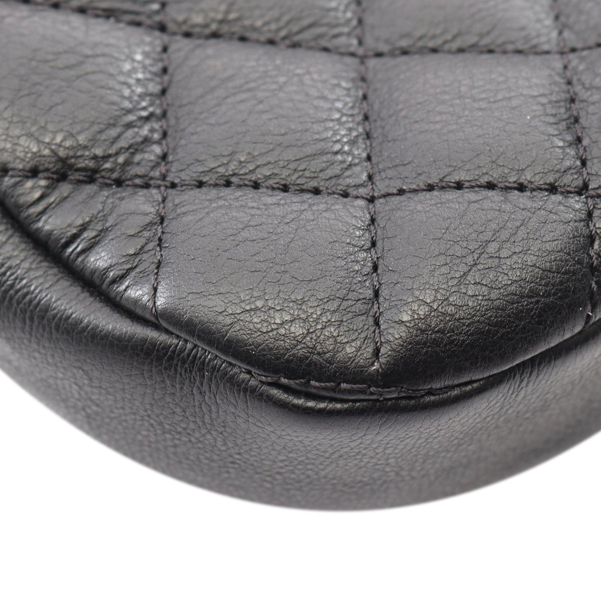 Chanel Quilted Grained Calfskin Casual Trip Messenger