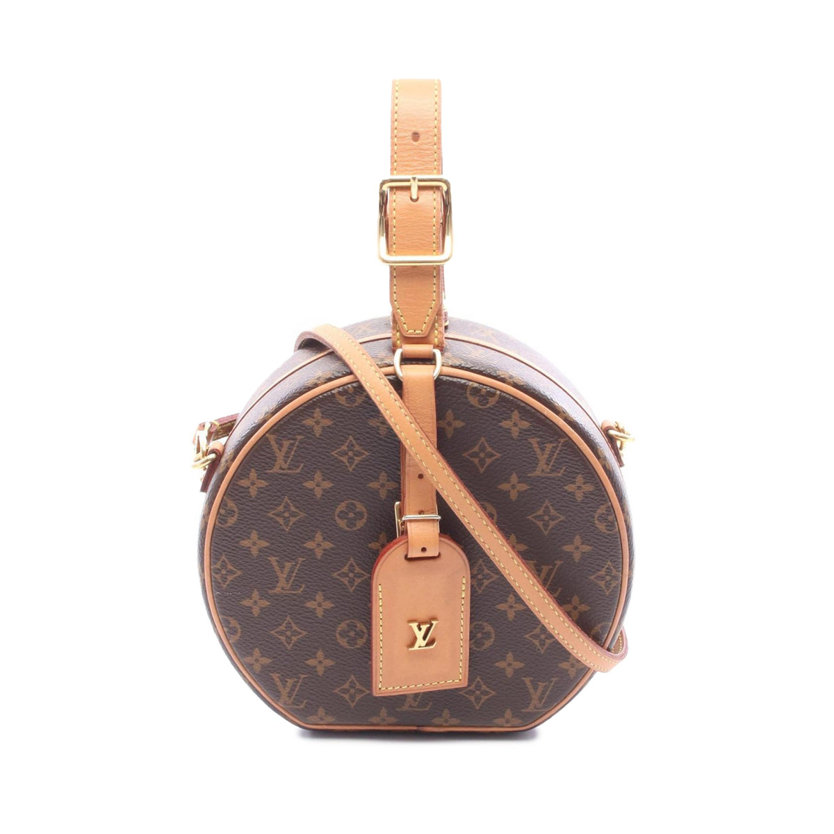 Louis Vuitton Monogram Petite Boite Chapeau — Brown