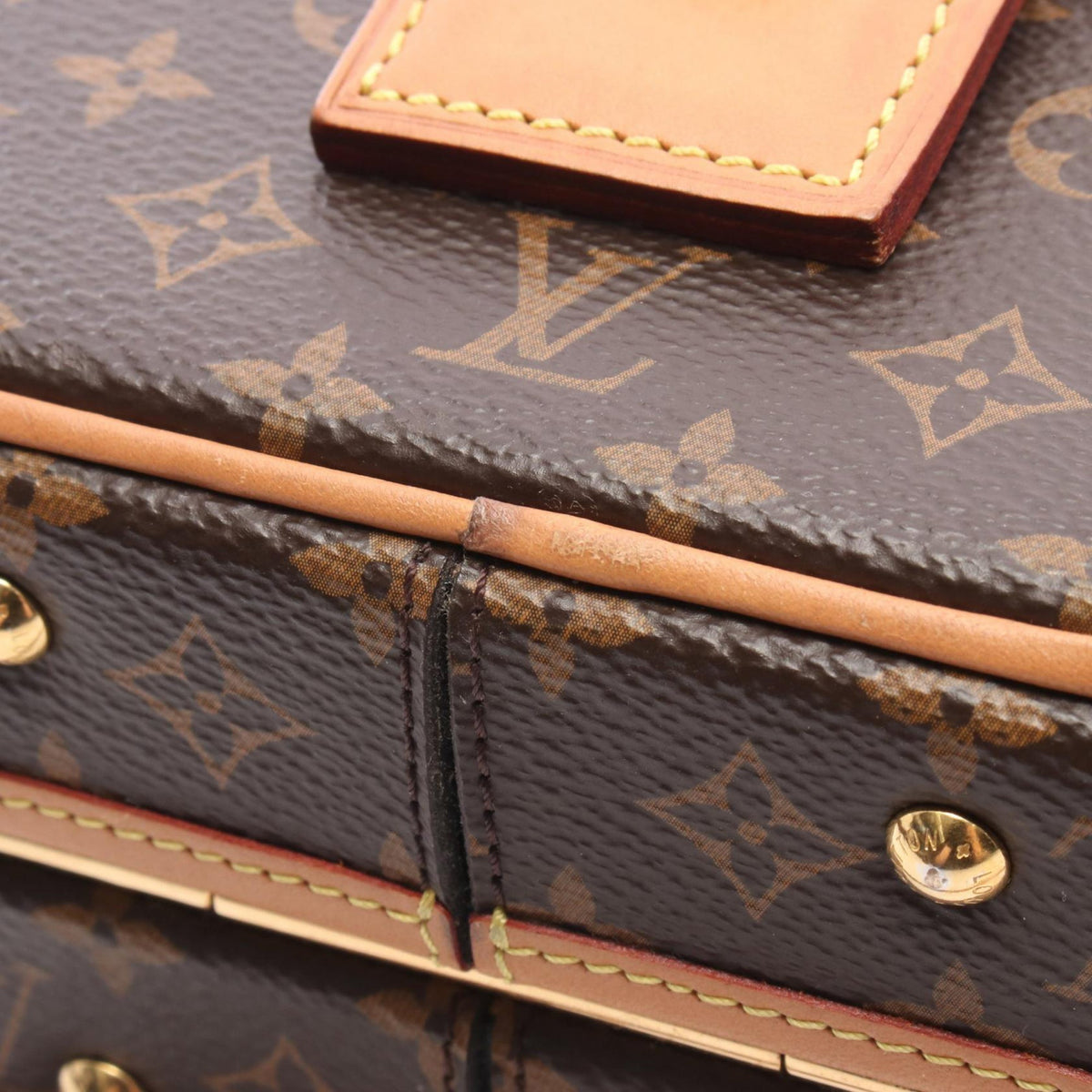 Louis Vuitton Monogram Petite Boite Chapeau — Brown