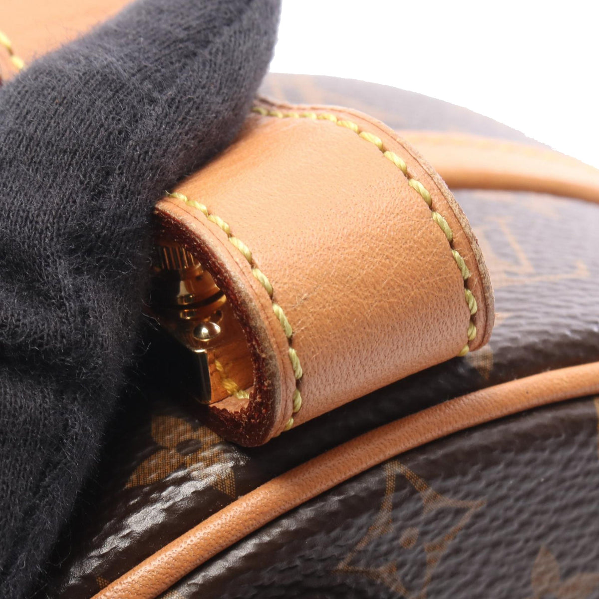 Louis Vuitton Monogram Petite Boite Chapeau — Brown