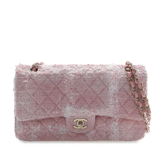 Chanel Medium Classic Tweed Double Flap