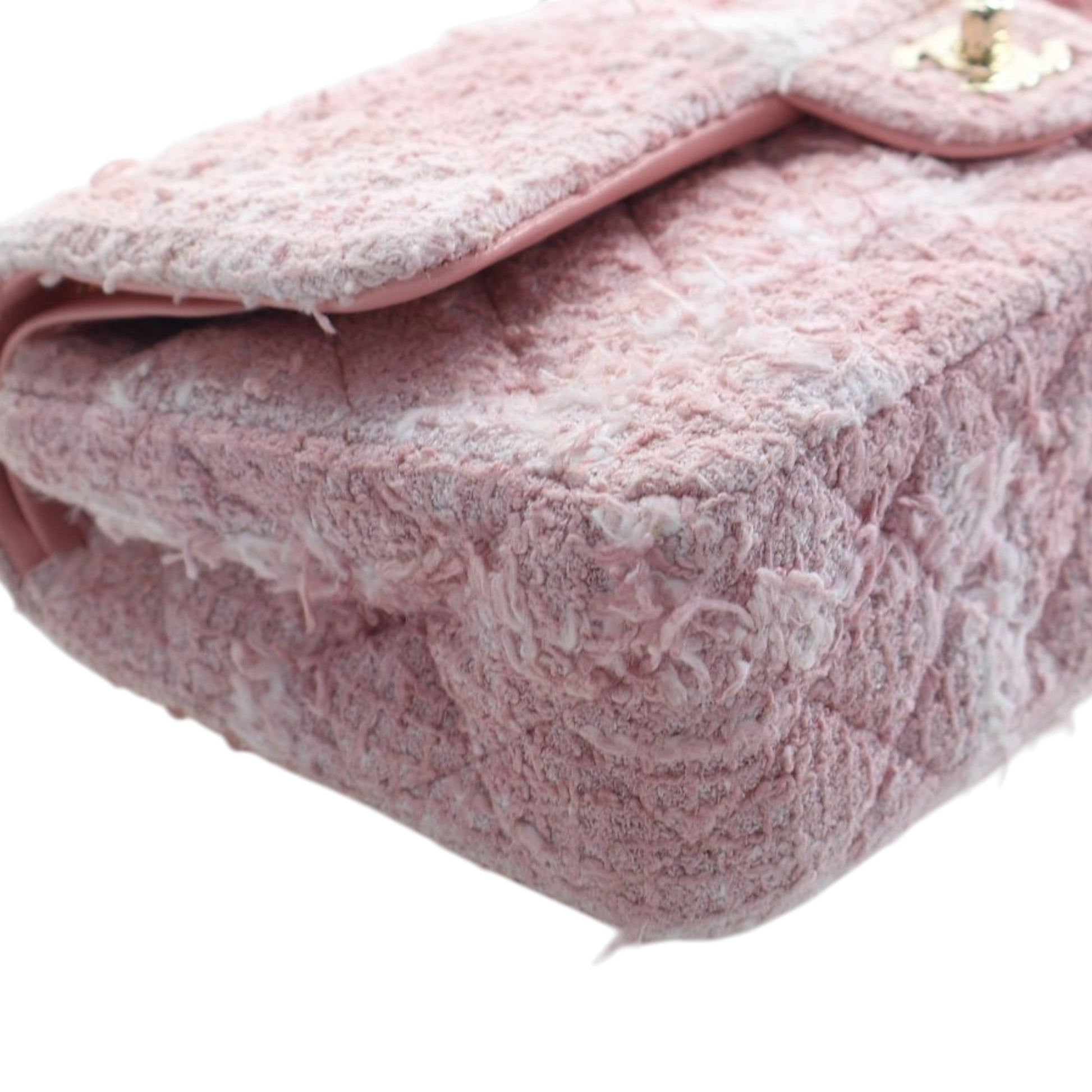Chanel Medium Classic Tweed Double Flap
