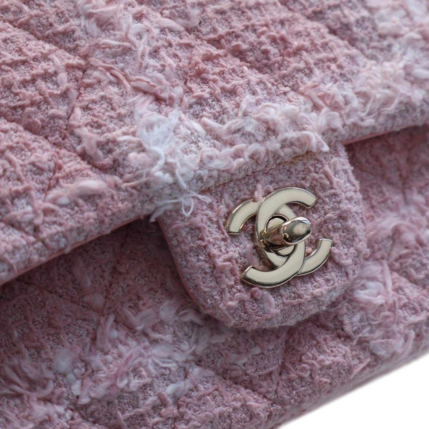 Chanel Medium Classic Tweed Double Flap