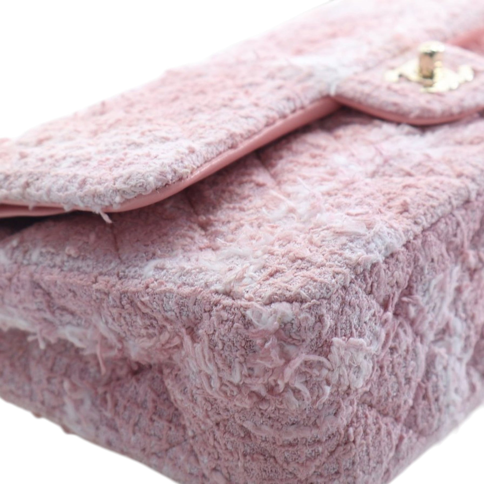 Chanel Medium Classic Tweed Double Flap