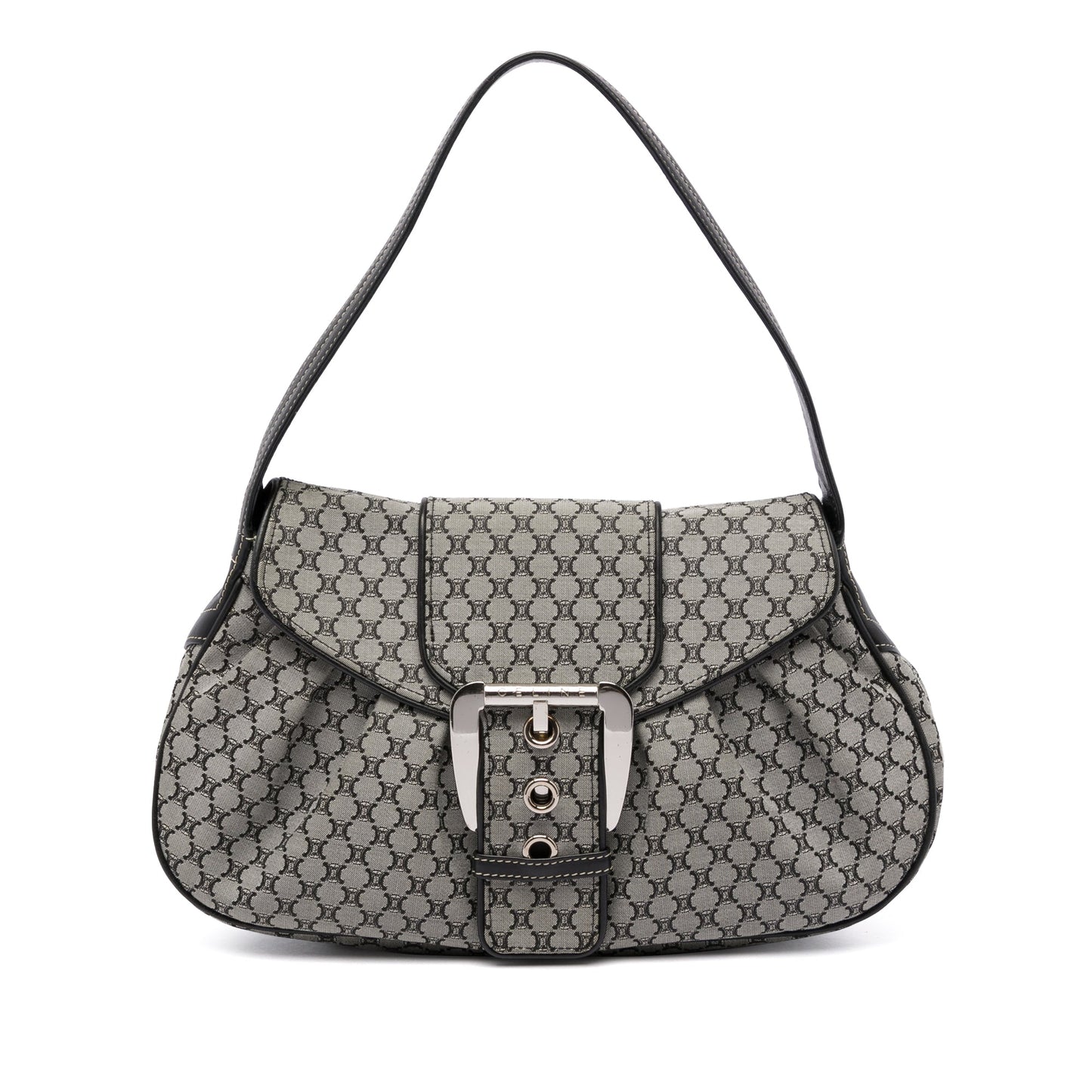 Celine Macadam Canvas Shoulder Bag