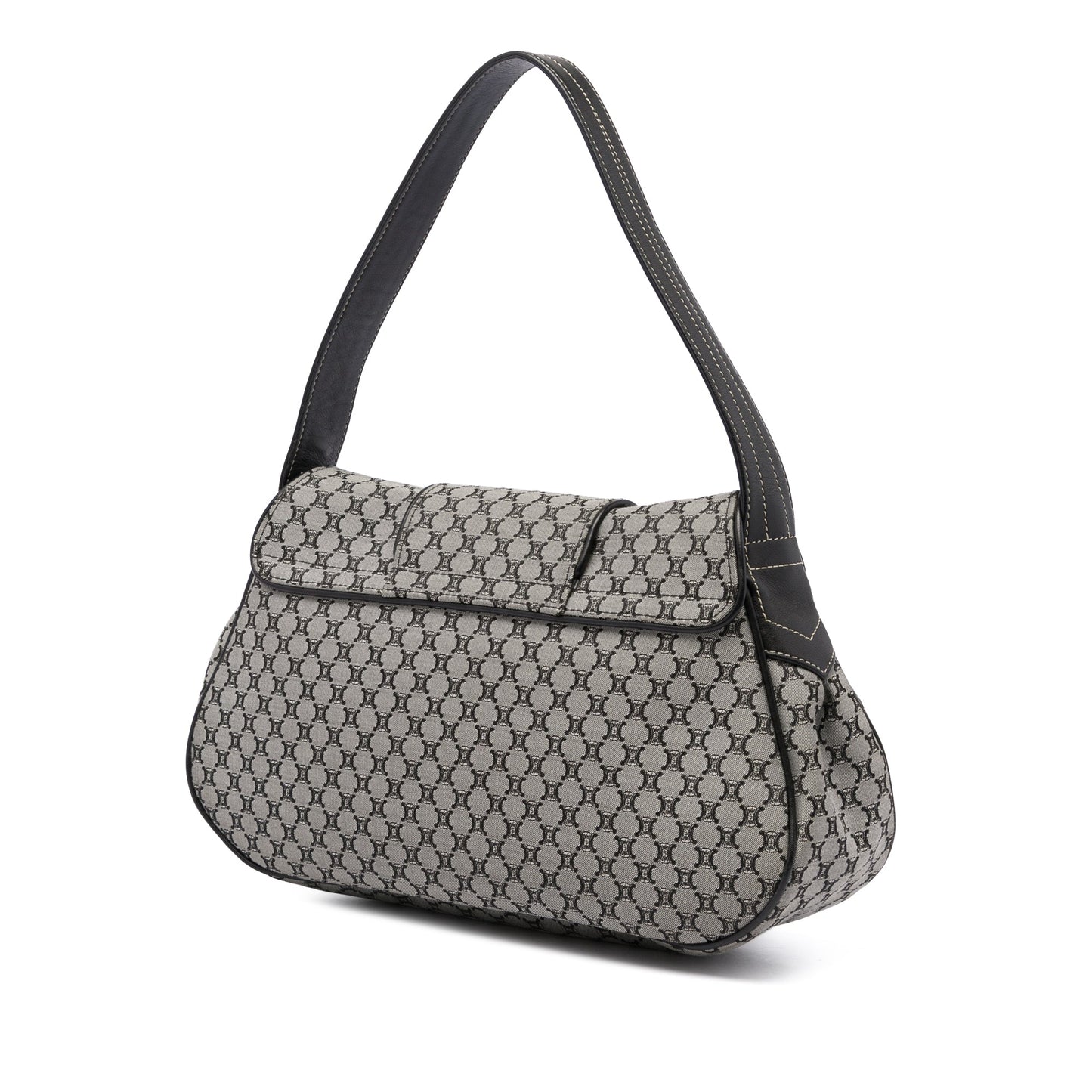 Celine Macadam Canvas Shoulder Bag