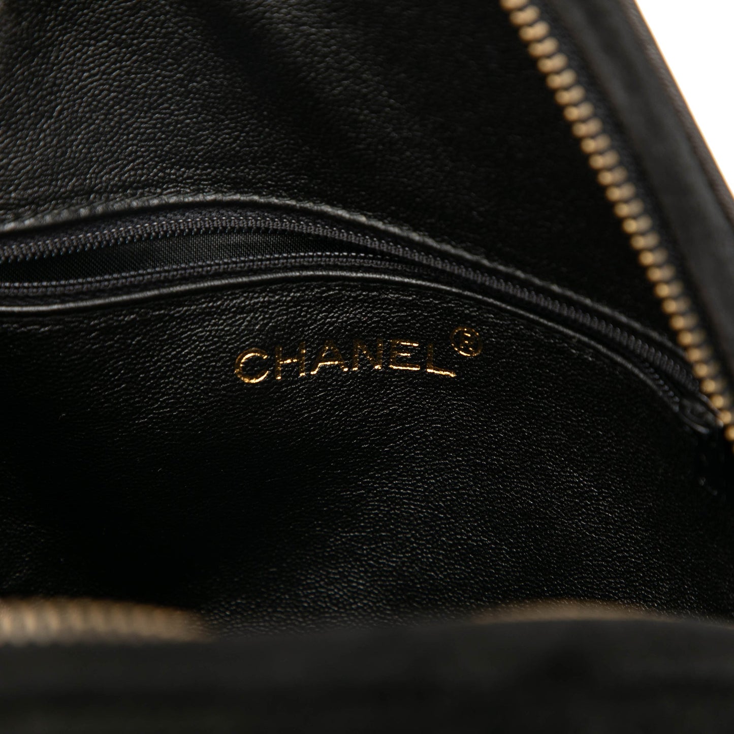 Chanel CC Quilted Suede Diamon Tassel Bag
