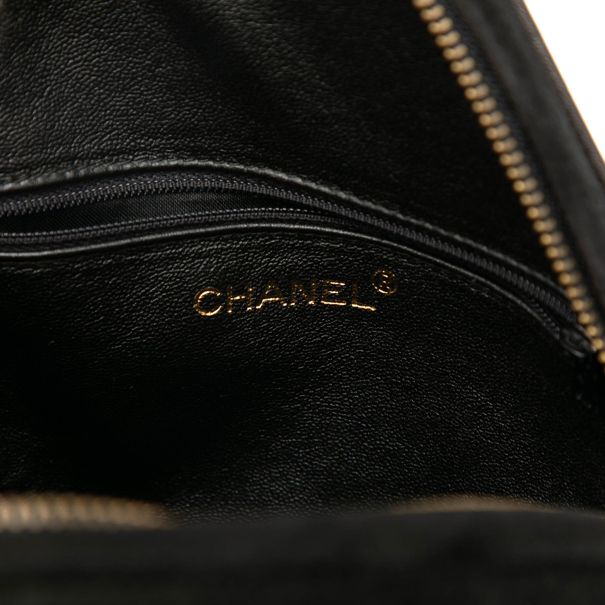 Chanel CC Quilted Suede Diamon Tassel Bag