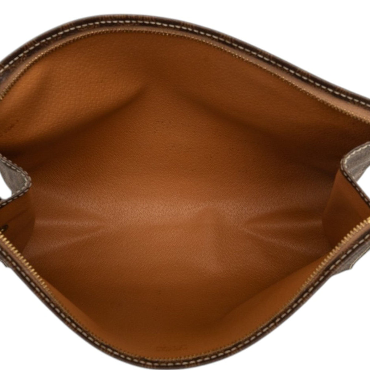 Celine Macadam Coated Canvas Clutch