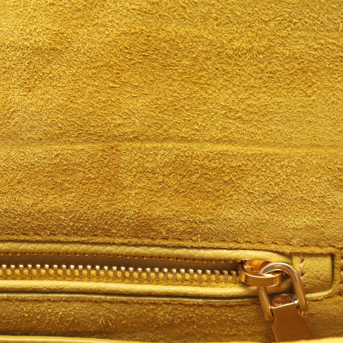 Miu Miu Goatskin Madras Crossbody — Yellow