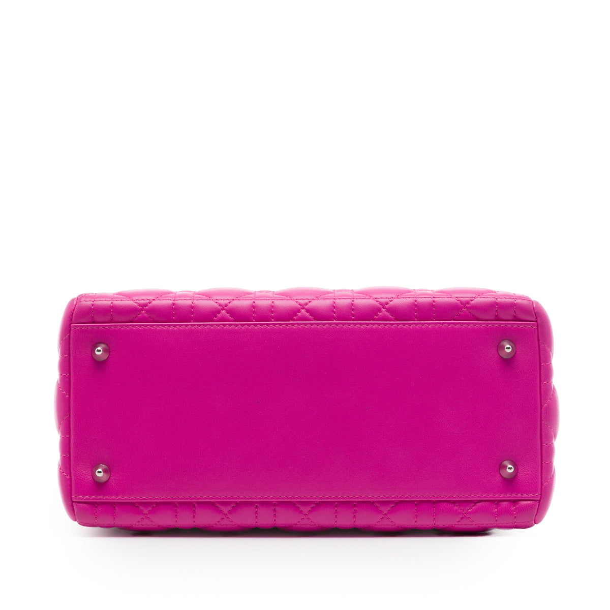 Dior Medium Lambskin Cannage Lady Dior